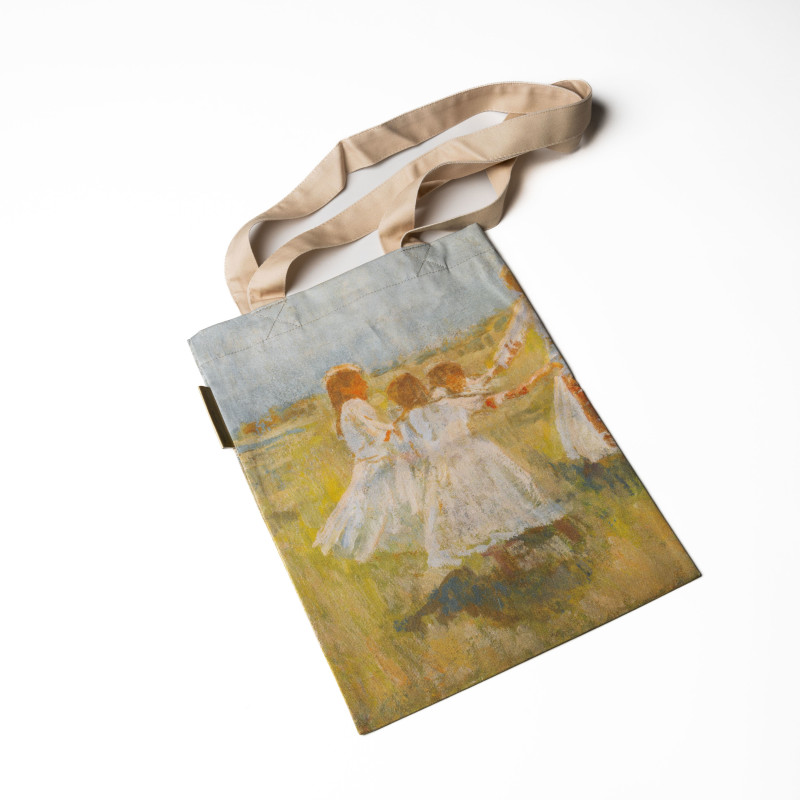 Shopping bag printed with the motif of Matija Jama’s Kolo